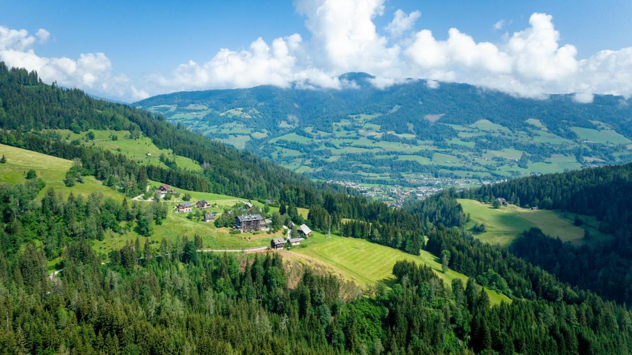 Bergkristall Ruhe Und Aussicht Auf 1100M Sankt Lorenzen ob Murau Exteriér fotografie